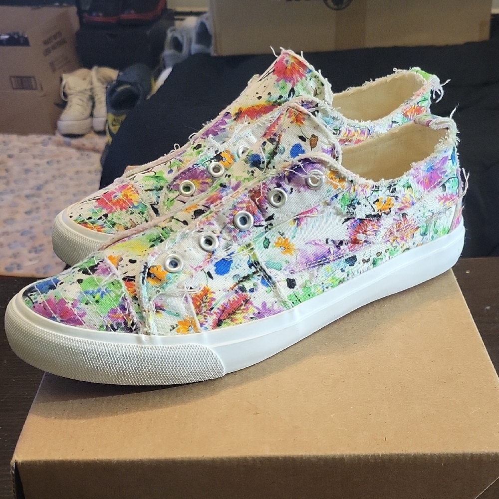 Corky Babalus Colorful Womens Sneakers Womens SZ 10 EUC - Picture 2 of 9